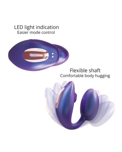 Love to Love Wonderlover Dual Stimulator - Iridescent Night