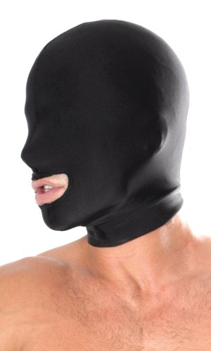 FETISH FANTASY SPANDEX OPEN MOUTH HOOD