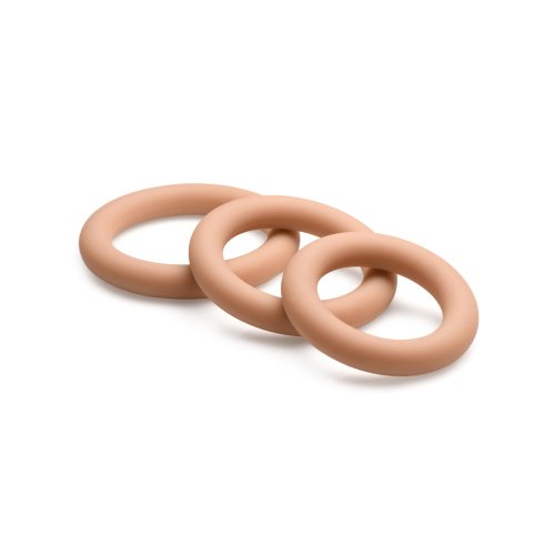 JOCK Discrete Silicone CockRing Set Tan