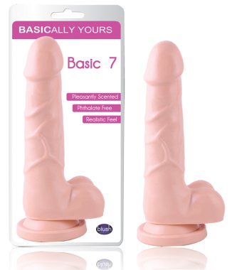 BASIC 7IN WITH SUCTION CUP BEIGE