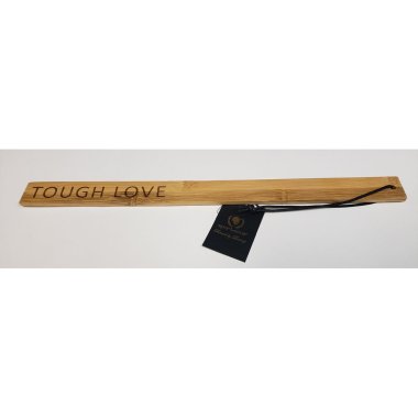 Bamboo Paddle Ruler - Tough Love