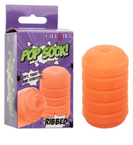 POP SOCK! RIBBED ORANGE