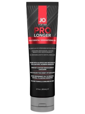 JO PROLONGER GEL DESENSITIZER BENZOCAINE FREE 2 OZ