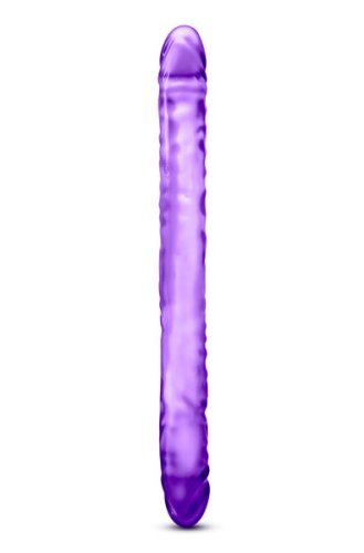 B YOURS 18 DOUBLE DILDO PURPLE \"