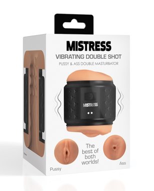 Curve Toys Mistress Vibrating Pussy & Ass Double Masturbator