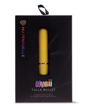 Nu Sensuelle Nubii Tulla Rounded Tip 10 Speed Bullet - Yellow