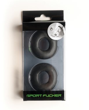 Sport Fucker Stacker Rings - Black