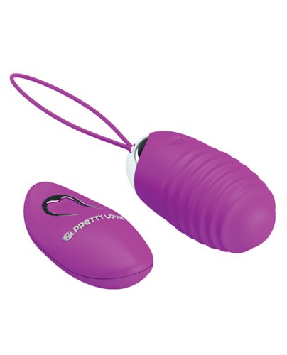 Pretty Love Jessica 12 Function Egg Vibrator - Fuchsia