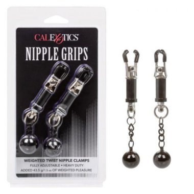 NippleGrips Weighted Twist Nipple Clamp