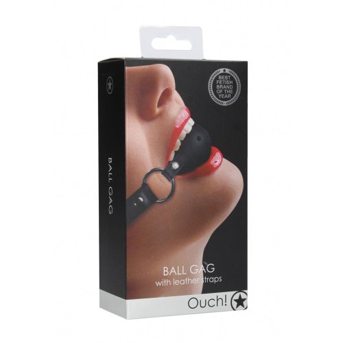 Ouch! Gag Ball - Black