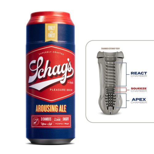 Schag\'s Beer Can Strokers 6 Pack Mixed