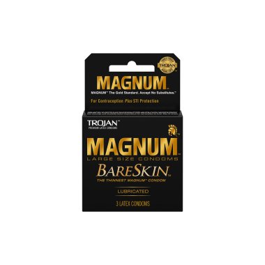Trojan Magnum Bareskin - 3 pk