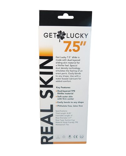 Get Lucky 7.5\" Real Skin Series - Flesh