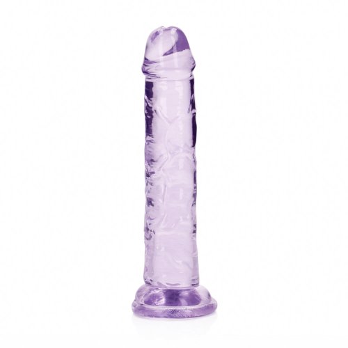 6\" Realistic Dildo No Balls - Purple