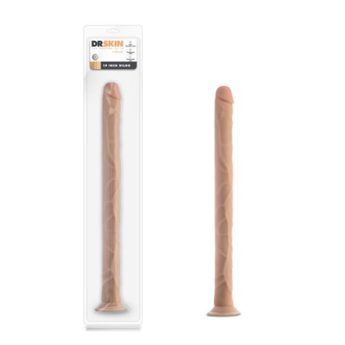 DR SKIN 19IN DILDO BEIGE