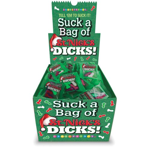 Suck a Bag of St Nick\'s Dicks 100pc Disp