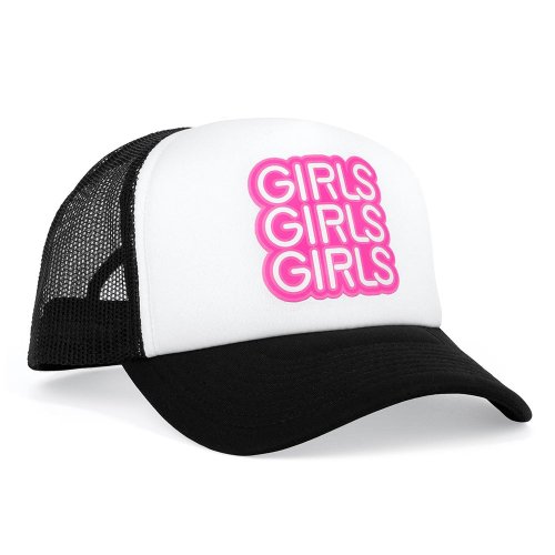 GIRLS GIRLS GIRLS Trucker Hat *