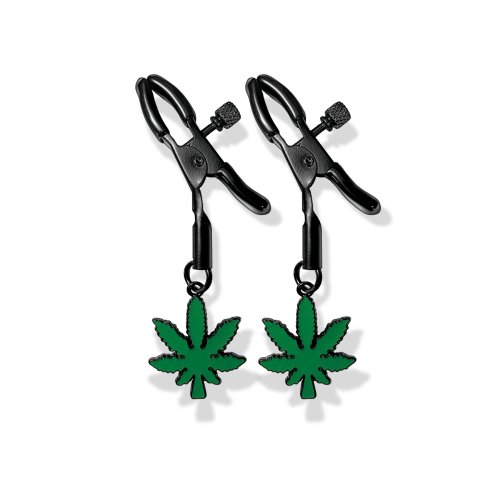 STONER VIBES ADJUSTABLE NIPPLE CLAMPS CHRONIC COLLECTION