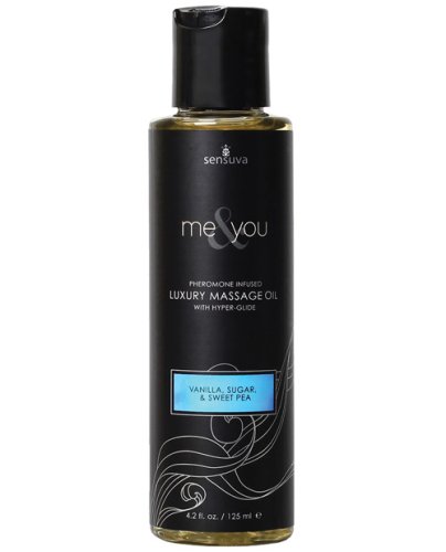 Sensuva Me & You Massage Oil - 4.2 oz Sweet Temptation