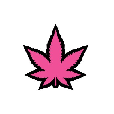 Enamel Pin: Pink Leaf