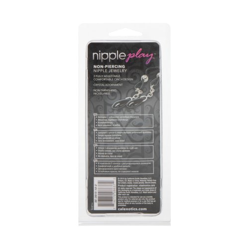 NIPPLE PLAY NON PIERCING NIPPLE JEWELRY ONYX