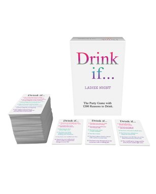 Drink If... Ladies Night Card Game