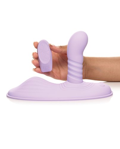 Inmi Thrust N\' Grind Thrusting & Vibrating Silicone Grinder - Purple