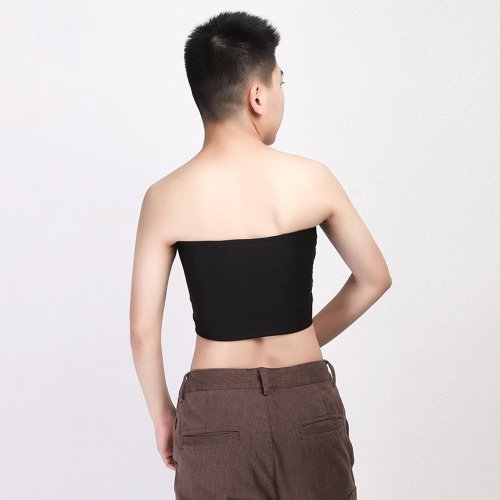 GF Strapless Chest Binder - Black 2XL