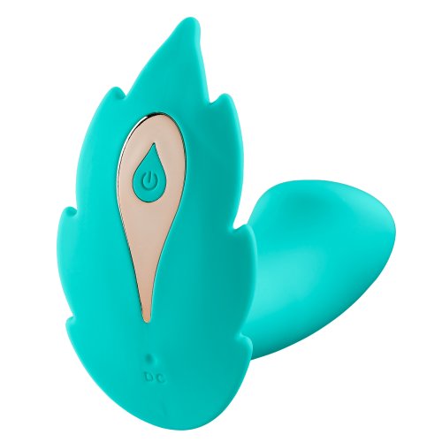 CLOUD 9 HEALTH & WELLNESS WIRELESS REMOTE CONTROL PANTY LEAF VIBE - TEAL