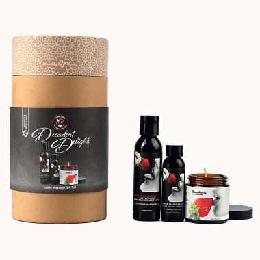 Edible Massage in a Box Set Strawberry *