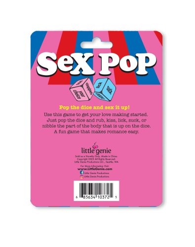 SEX POP POPPING DICE GAME