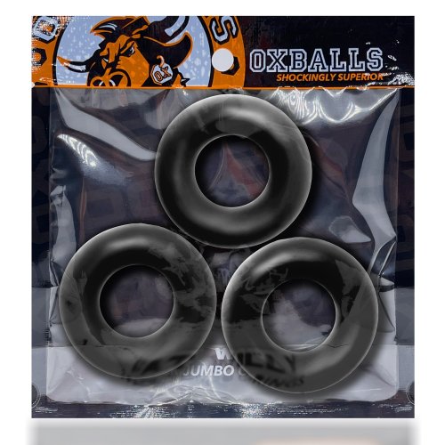 FAT WILLY 3-PACK BLACK (NET)