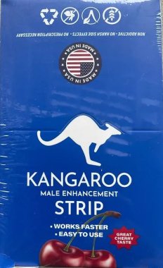 KANGAROO CHERRY STRIP (NET) 30PC DISPLAY