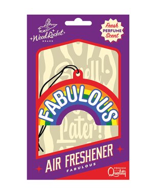 Wood Rocket Fabulous Air Freshener - Perfume