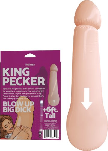 KING PECKER 6FT GIANT INFLATABLE PENIS