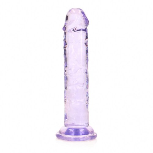 6\" Realistic Dildo No Balls - Purple