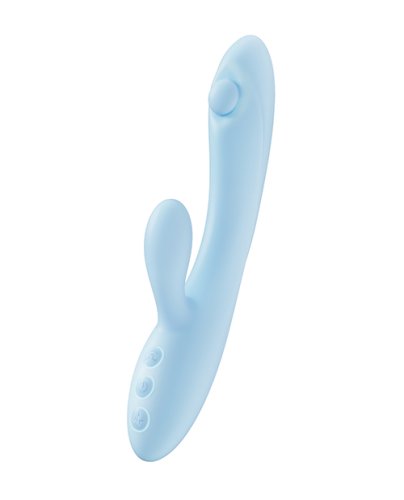 Blush Play With Me Moondust Magic Vibrator - Blue