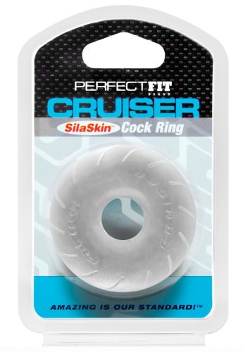 PERFECT FIT SILISKIN CRUISER RING 2.5 CLEAR \"