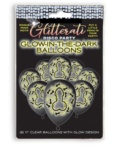 GLITTERATI DISCO GLOW BALLOONS