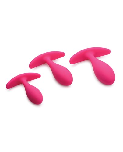 GOSSIP RUMP BUMPERS ANAL TRAINER SET MAGENTA