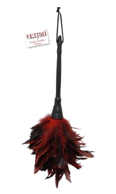 FETISH FANTASY FRISKY FEATHER DUSTER RED
