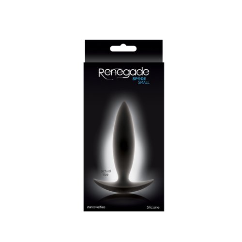 RENEGADE SPADES SMALL BLACK PLUG