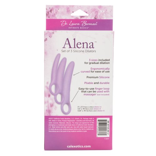 Dr. Berman® Alena™ Silicone Dilators 3pc