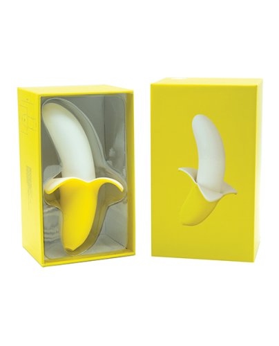 Mini Banana Vibrator - Yellow