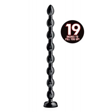 Hosed 19" Beaded Anal Snake