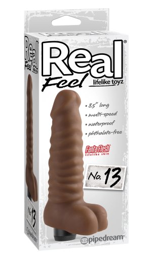 REAL FEEL LIFELIKE TOYZ 13 BROWN Pipedream Products