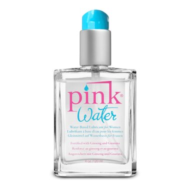 Pink Water 4oz Glass Bottle