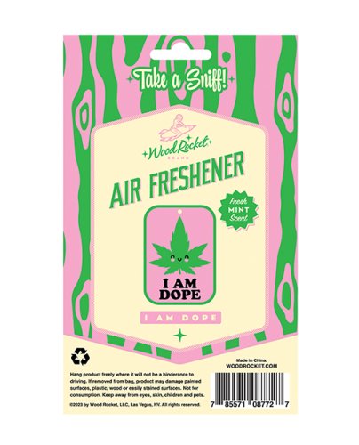 Wood Rocket I am Dope Air Freshener - Mint
