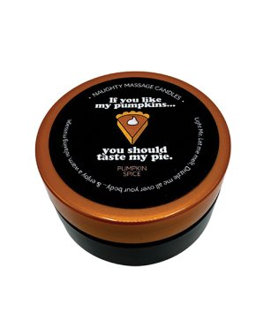 Kama Sutra Halloween Mini Massage Candle - 1.7 oz Taste My Pie