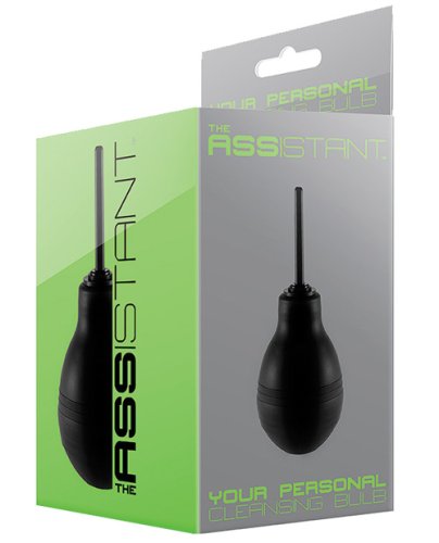 Rinservice Ass-Istant Personal Cleaning Bulb - Black